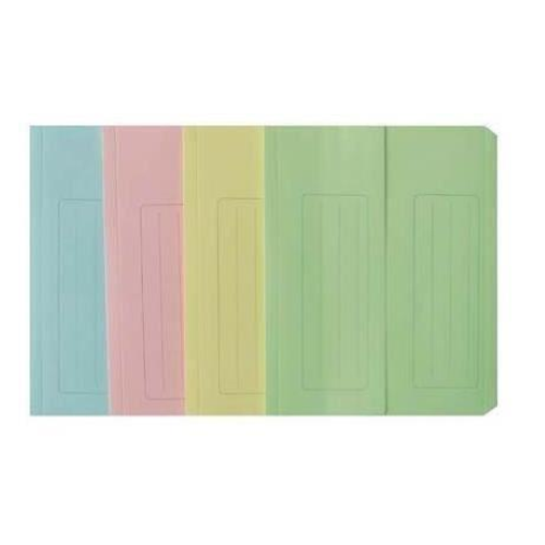 BREFIOCART CANGURO CARTELLE A SOFFIETTO IN CARTOCINO 250X350MM A4 COL. AZZURRO CONF 50 Pz.